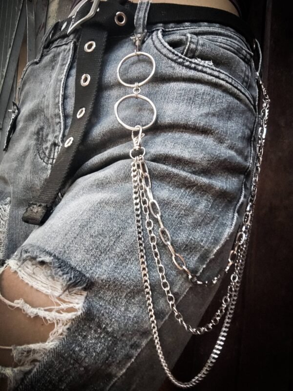 Cadena para Pantalón con Aro Doble